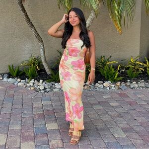 Maxi Skirt and Tube Top set